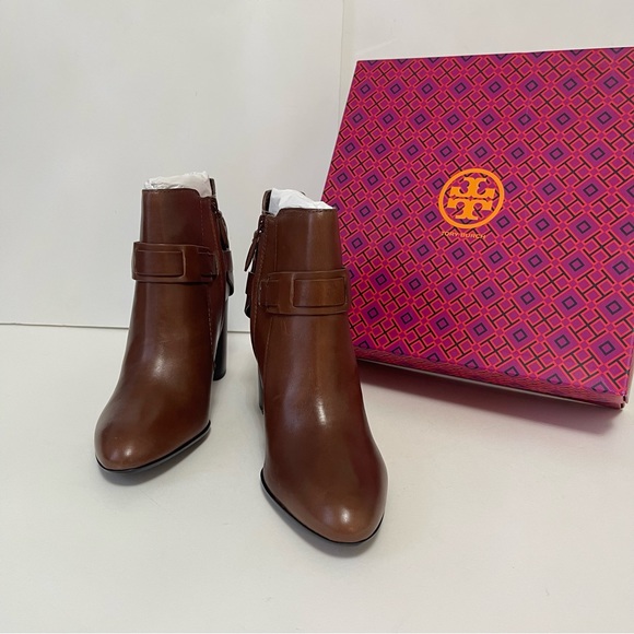Tory Burch Almond Colton Leather Bootie- New In Box - Size 10- Reemoly - Picture 2 of 15